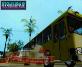 Old Mersedes Benz Iranian Bus